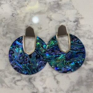 Kendra Scott earrings. Worn once. Can ship ASAP